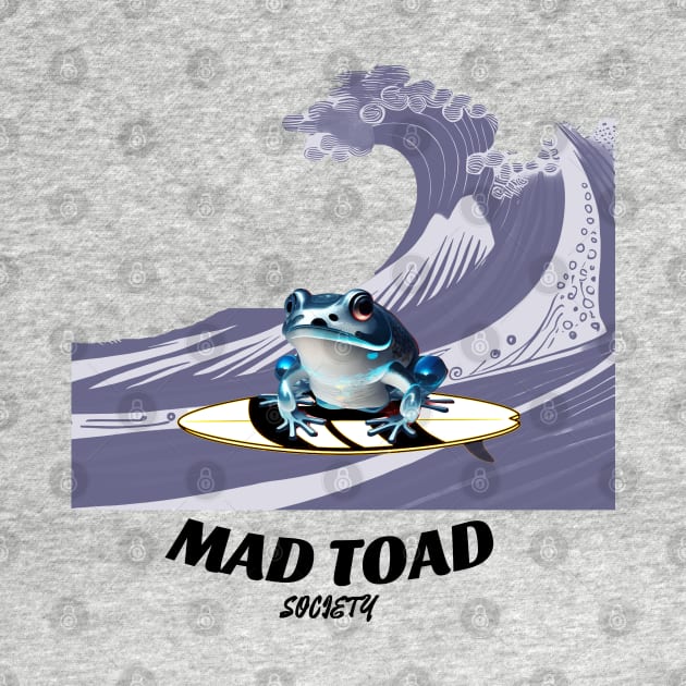 Mad Toad Society x Kanagawa - Blue by Mad Toad Society